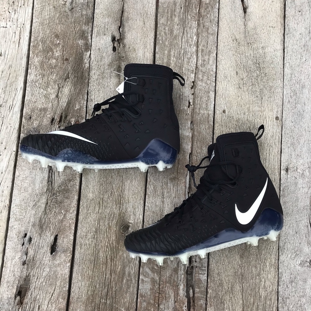 Nike Forced Savage Black & White Cleat Football 17